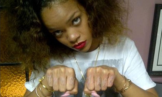 Rihanna's new tattoo